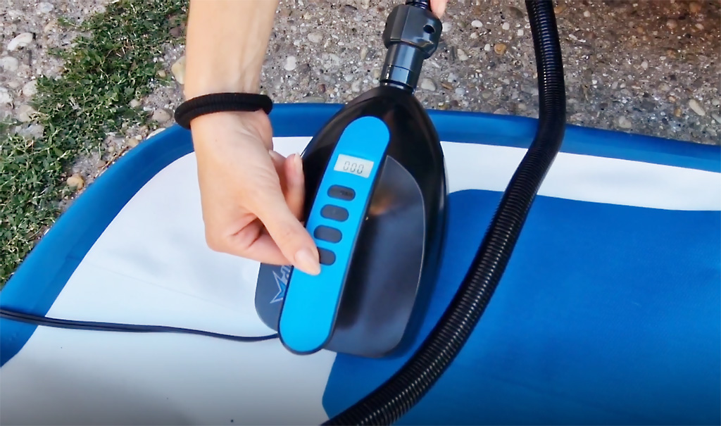 Ako nafukat spravne Paddleboard SUP Star Pump 7